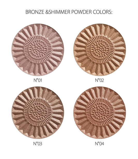 REVERS Cosmetics - Bronzing poeder BRONZE & SHIMMER nr 01, 9g
