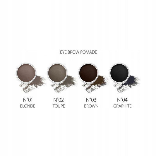 REVERS Cosmetics Eyebrow Cream Liner – Brown – 8 ml – Wenkbrauwpomade met Arganolie inclusief Penseel & Borsteltje