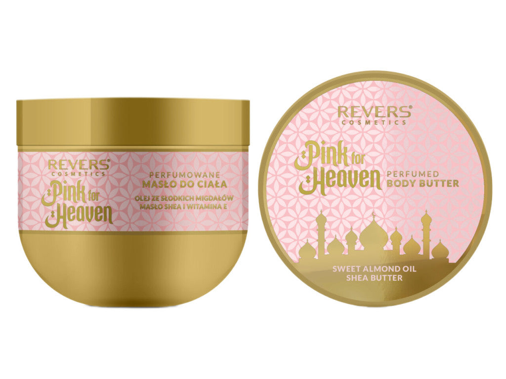 REVERS Cosmetics Pink For Heaven Body Butter – 250 ml – Geparfumeerde Lichaamsboter – Intens Hydraterend