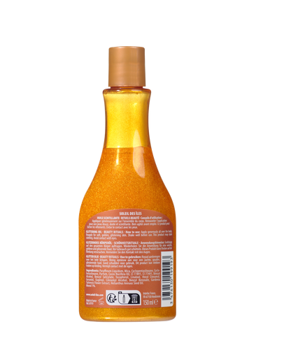 Soleil des Îles - Glinsterende Olie met Tiaré Geur – 150 ml – Tan Booster SPF 0 – Shimmering Dry Oil