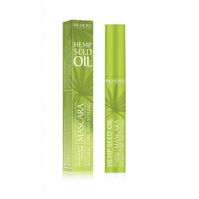 REVERS Cosmetics Hemp Seed Oil Regenerist Volume Mascara – Zwart – 12 ml – Verlengende & Volume Mascara met Hennepzaadolie