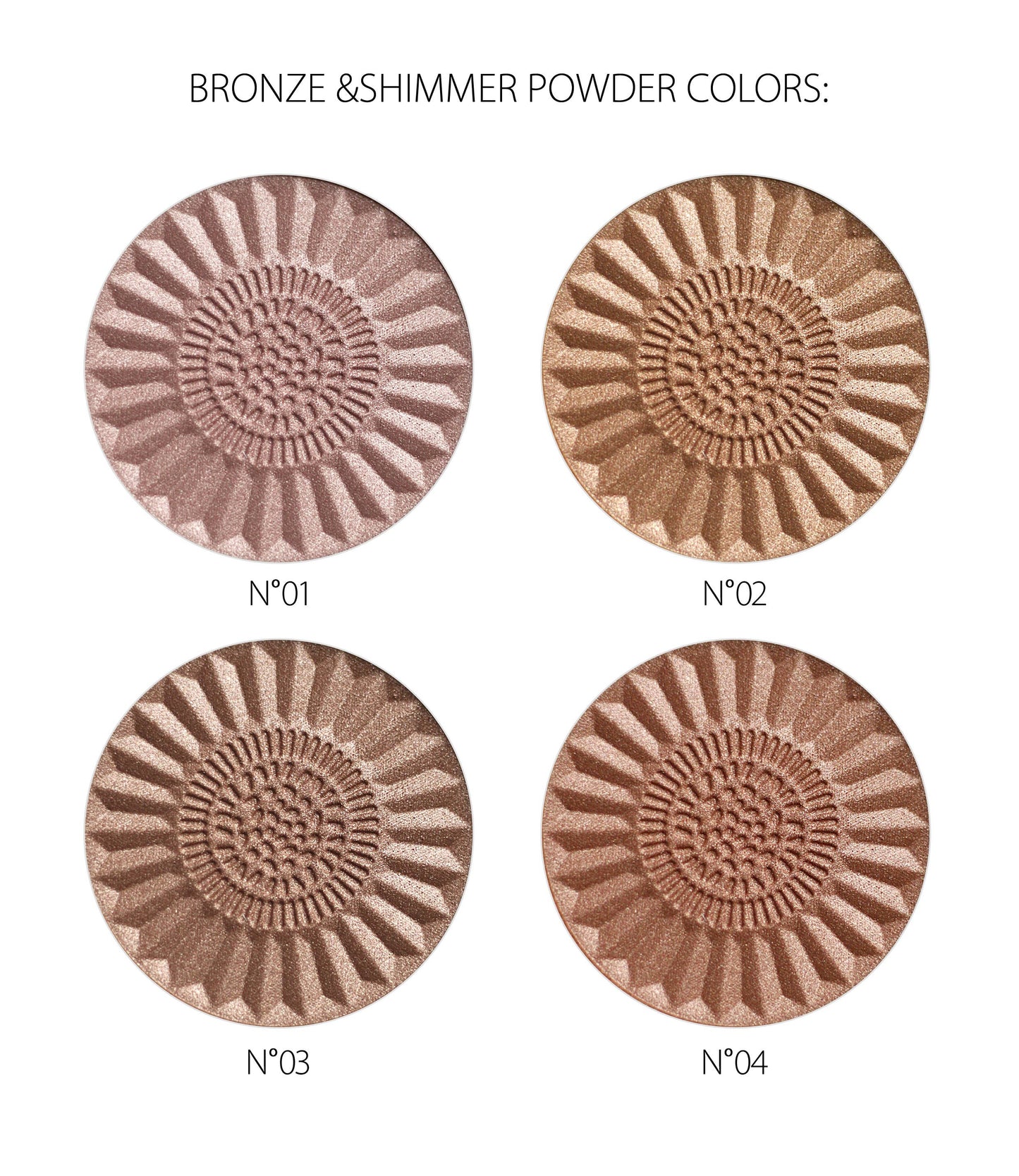 REVERS Cosmetics - Bronzing poeder BRONZE & SHIMMER nr 01, 9g