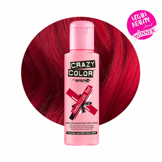 Crazy Color Vermiljoenrood nr. 40