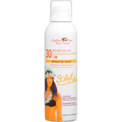 Soleil des Îles - Melkspray met kokosgeur SPF 30