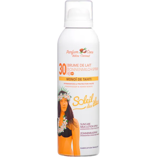Soleil des Îles - Melkspray met kokosgeur SPF 30