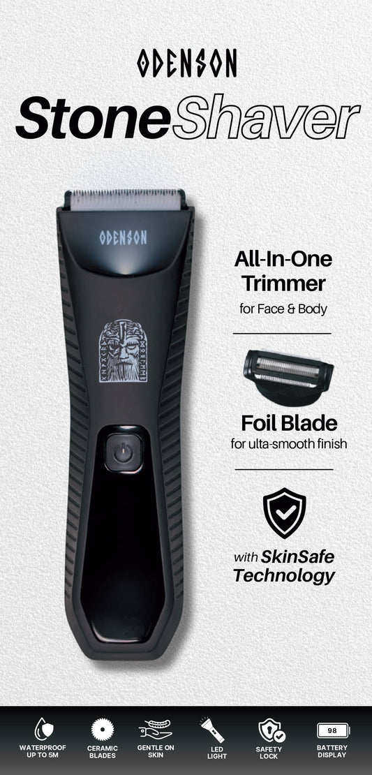 Odenson Stone Shaver - Baard- en lichaams scheerapparaat