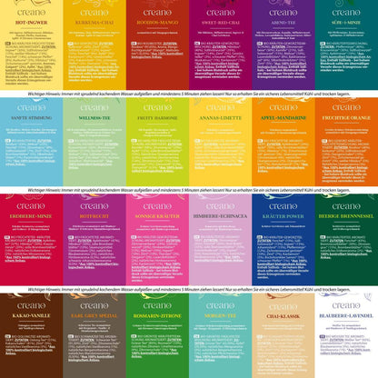 Adventskalender, 24-pack biologische theezakjes thee *²