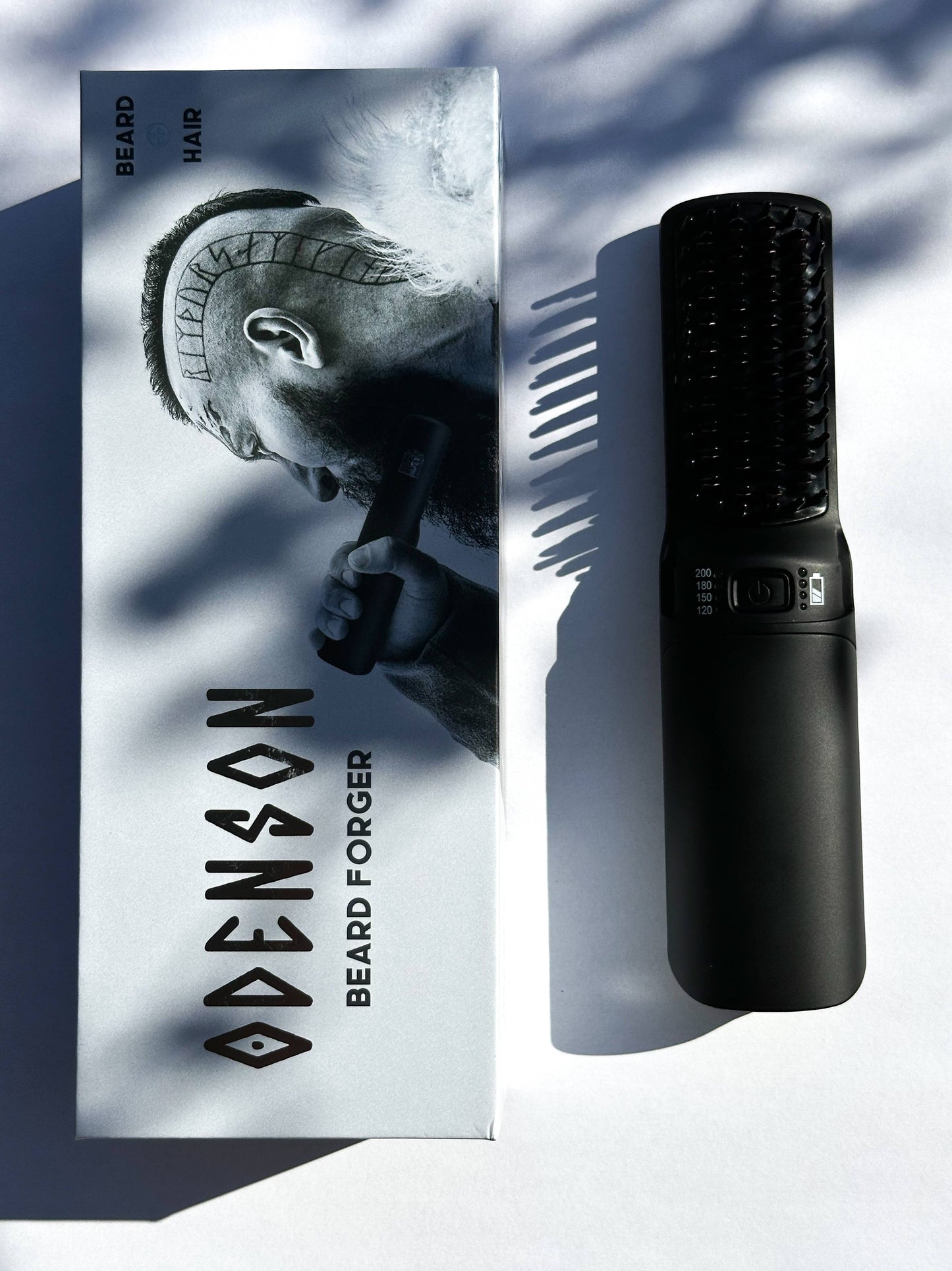 Odenson Beard Forger - Draadloze baardborstel en stijltang