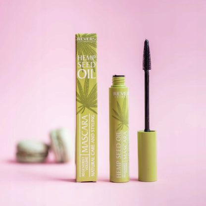 REVERS Cosmetics Hemp Seed Oil Regenerist Volume Mascara – Zwart – 12 ml – Verlengende & Volume Mascara met Hennepzaadolie