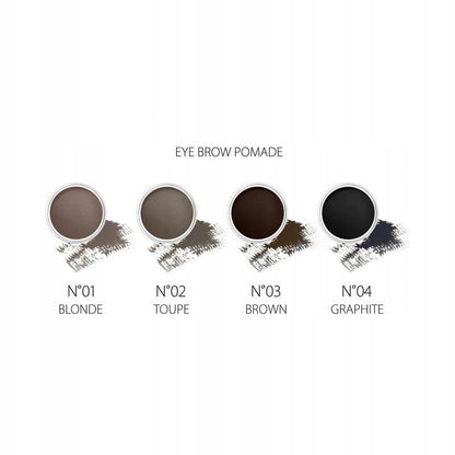 REVERS Cosmetics Eyebrow Cream Liner – Brown – 8 ml – Wenkbrauwpomade met Arganolie inclusief Penseel & Borsteltje