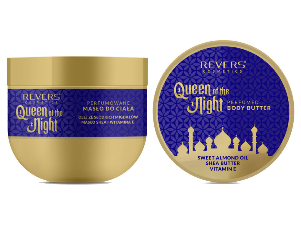 REVERS Cosmetics Queen of the Night Body Butter – 250 ml – Geparfumeerde Lichaamsboter – Intens Voedend
