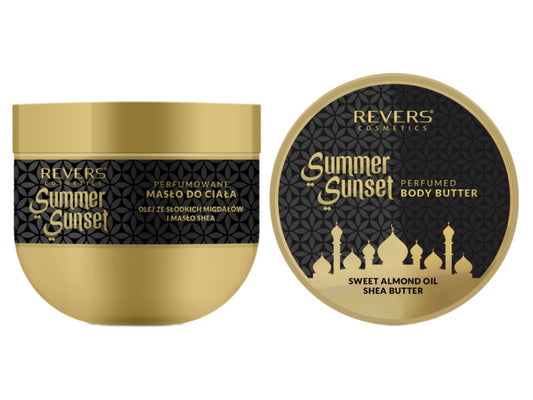 REVERS Cosmetics Summer Sunset Body Butter – 250 ml – Geparfumeerde Lichaamsboter – Intens Voedend & Verzorgend