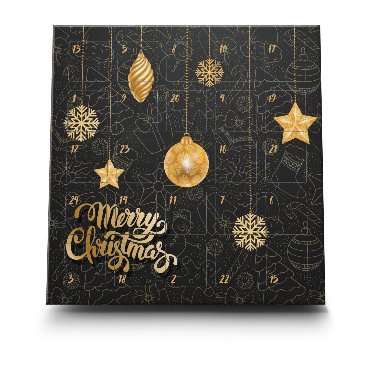 Romoscent Adventskalender – 24 Geurkaarsen – Theelichtjes – Kerstcadeau – Merry Christmas