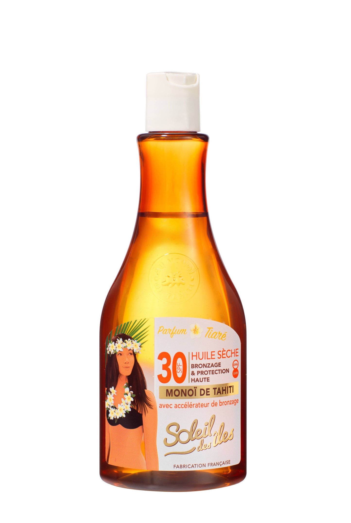 Soleil des Îles - Droge Olie met Tanning Accelerator & Eilandengeur SPF 30 – 150 ml – Zonneolie met Monoï de Tahiti