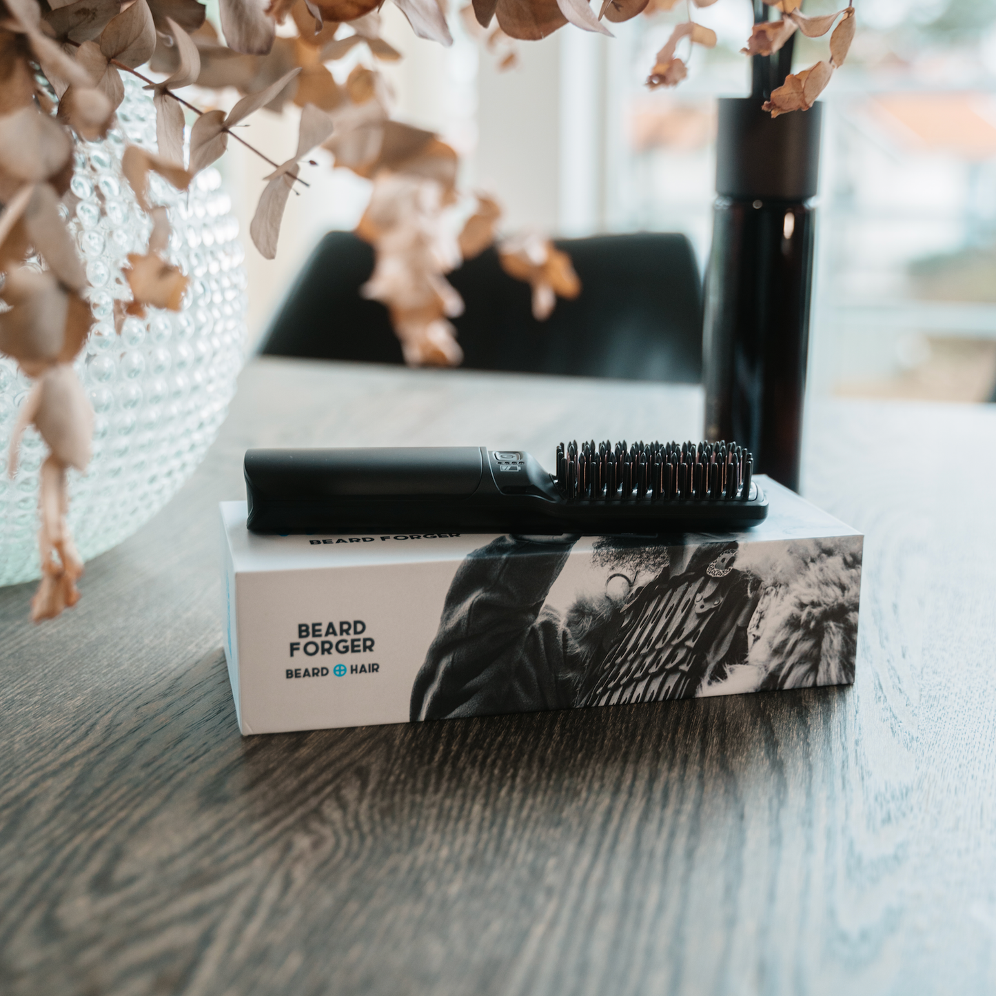 Odenson Beard Forger - Draadloze baardborstel en stijltang