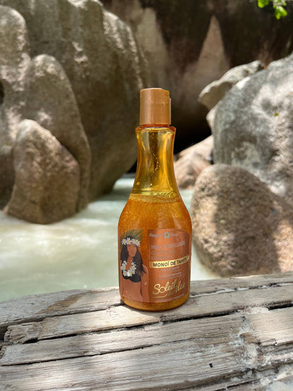 Soleil des Îles - Glinsterende Olie met Tiaré Geur – 150 ml – Tan Booster SPF 0 – Shimmering Dry Oil
