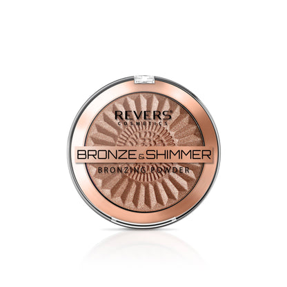 REVERS Cosmetics - Bronzing poeder BRONZE & SHIMMER nr 04, 9g