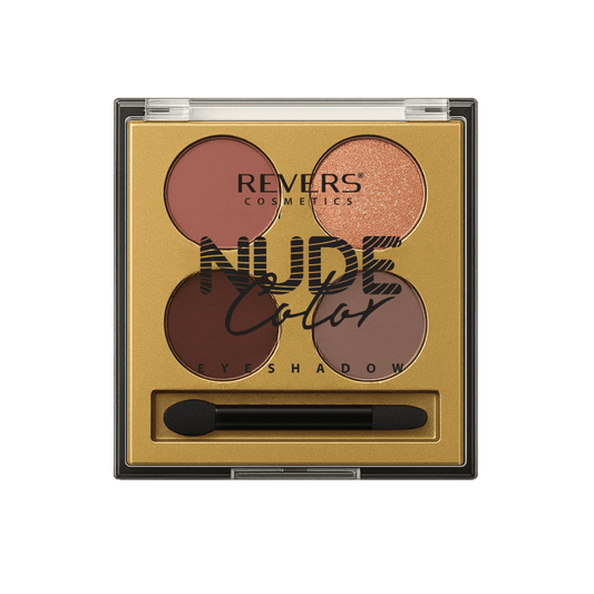 REVERS Cosmetics Nude Color Oogschaduw 01 – Matte & Parel Finish – Langhoudende Oogschaduw – 4 g