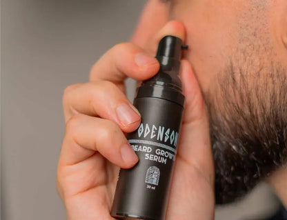 Odenson Baardgroeiserum voor Mannen – Baardserum voor Gezichtsbeharing – 30 ml
