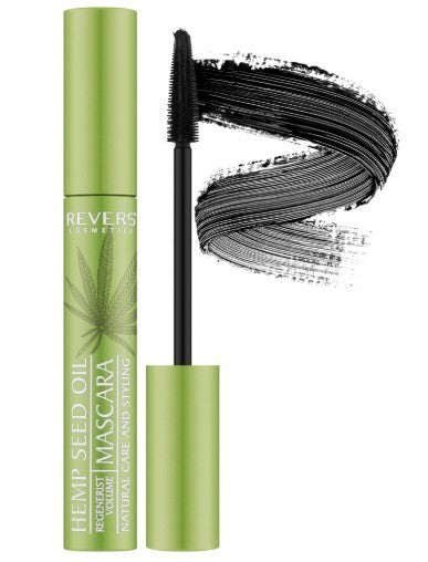 REVERS Cosmetics Hemp Seed Oil Regenerist Volume Mascara – Zwart – 12 ml – Verlengende & Volume Mascara met Hennepzaadolie